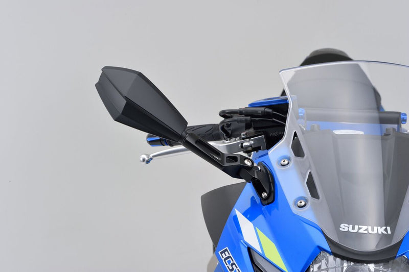 Daytona Aluminium ABS Mirror Black Right Side View