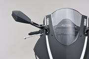 Daytona Aluminium ABS Mirror Black Right Side View Each