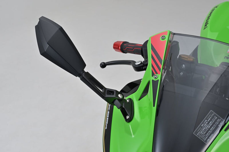 Daytona Aluminium ABS Mirror Black Right Side View
