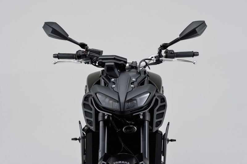 Daytona Aluminium ABS Mirror Black Left Side View Each