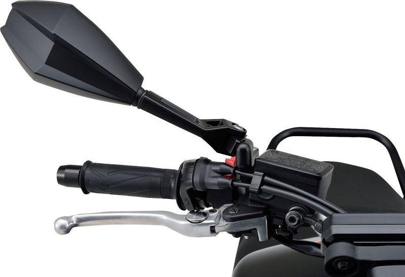 Daytona Aluminium ABS Mirror Black Right Side View