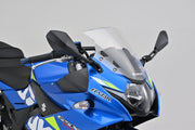 Daytona Aluminium ABS Mirror Black Left Side View