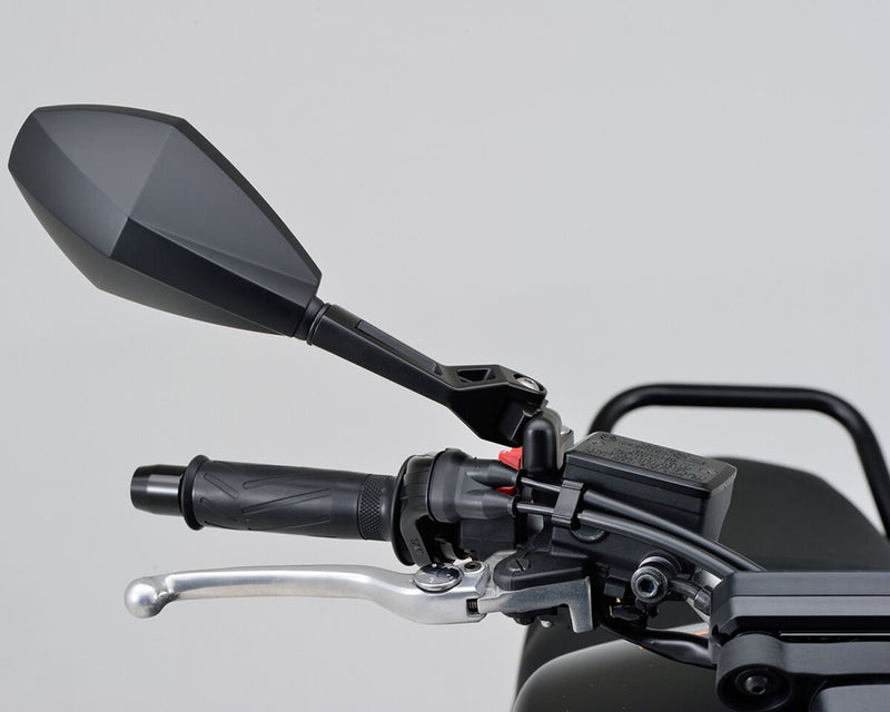 Daytona Aluminium ABS Mirror Black Right Side View