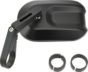 Daytona Bar End Mirror Black Side View Aluminium