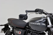 Daytona Bar End Mirror Black Side View Aluminium