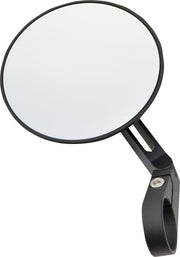 Daytona Bar End Mirror Black Side View Aluminium