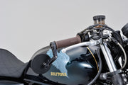 Daytona Bar End Mirror Black Side View Aluminium