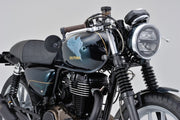 Daytona Bar End Mirror Black Side View Aluminium