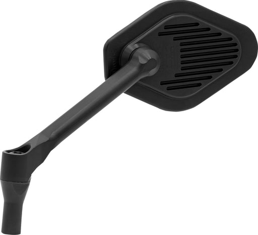 Drag Specialties Adjustable Mirror Short Stem (12 cm) Black Edition Left Handlebar Aluminium