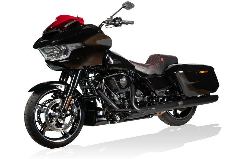 Drag Specialties Adjustable Mirror Long Stem (18 cm) Black Edition Left Handlebar Aluminium #M03-11-L-BD