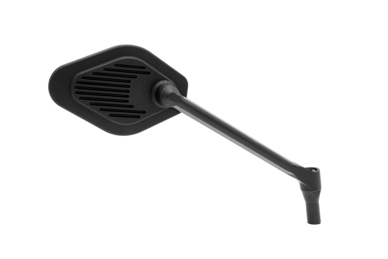 Drag Specialties Adjustable Mirror Long Stem (18 cm) Black Edition Right Handlebar Aluminium