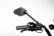 Drag Specialties Adjustable Mirror Long Stem (18 cm) Black Edition Right Handlebar Aluminium Each