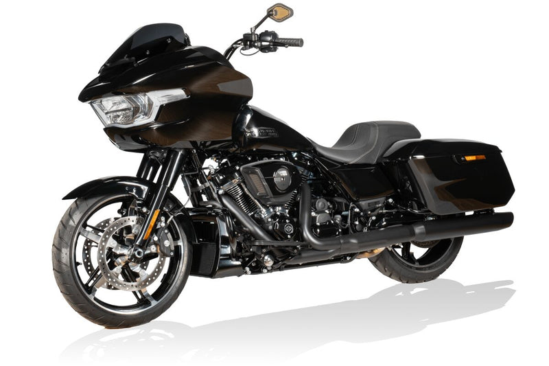 Drag Specialties Adjustable Mirror Long Stem (18 cm) Black & Gold Edition Left Handlebar Aluminium Each