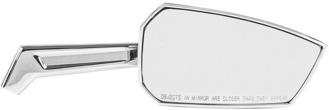 Kuryakyn Enygma Mirrors Chrome Handlebar Pair #KUR10010-1