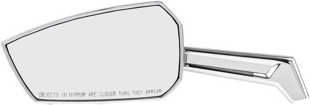 Kuryakyn Enygma Mirrors Chrome Handlebar Pair #KUR10010-1
