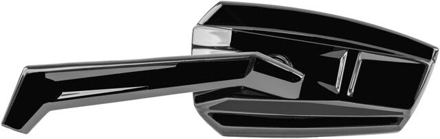 Kuryakyn Enygma Mirrors Black Handlebar Pair #KUR10010-2