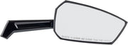 Kuryakyn Enygma Mirrors Black Handlebar Pair #KUR10010-2