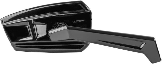 Kuryakyn Enygma Mirrors Black Handlebar Pair #KUR10010-2