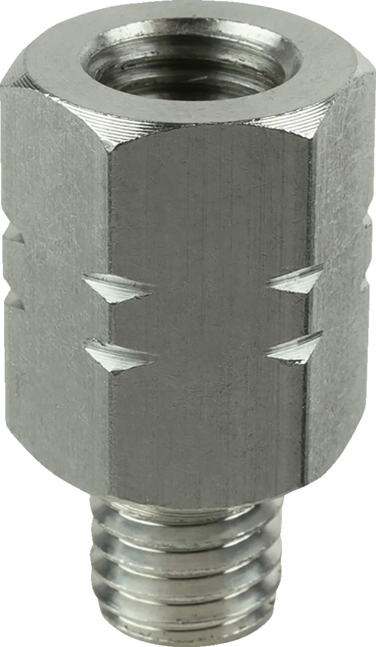 RAM Mounts Female M10-1.25 to Male M10-1.5 Thread Adapter 20 mm Long Silver Screw-In Mirror Aluminium #RAM-M10125-M1015