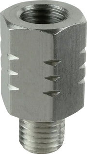 RAM Mounts M10-1.25 Reverse Thread Adapter Silver Screw-In Mirror Aluminium