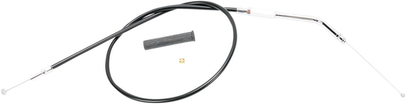 Drag Specialties Black Vinyl Cable - Throttle, Each for Harley-Davidson Sportster 1996-2003