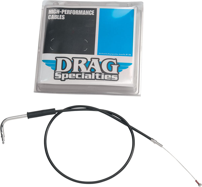 Drag Specialties Black Vinyl Cable Fits Harley-Davidson Touring Models 2002-2007