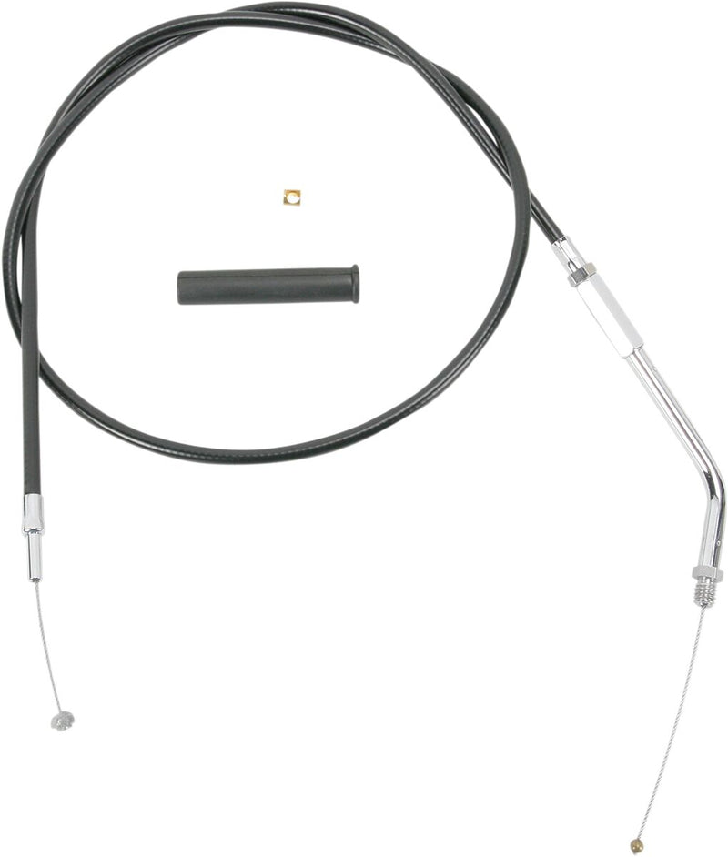Drag Specialties Black Vinyl Cable Fits Harley-Davidson Dyna, Softail, Sportster, Touring Models 1988-1995