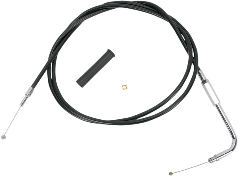 Drag Specialties Black Vinyl Cable Fits Harley-Davidson Dyna, Softail, Sportster, Touring Models 1996-2022