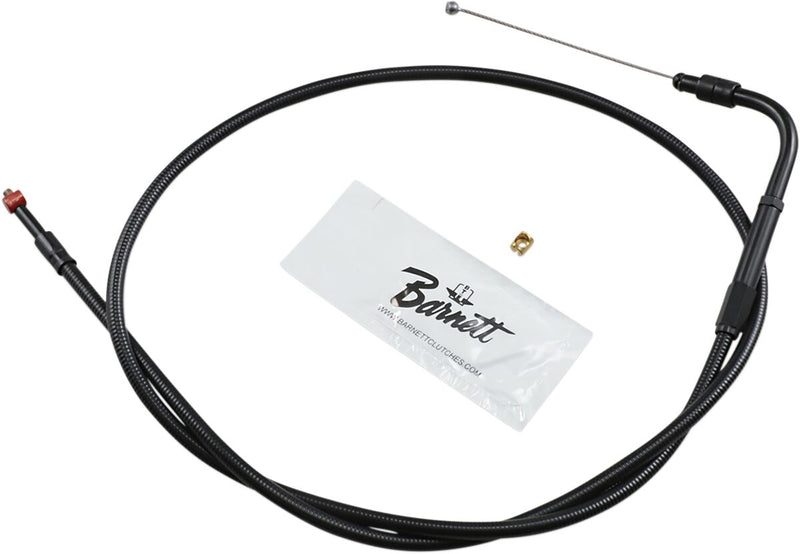 Barnett Stealth Series Throttle/idle Cable - Alternate Length, Each, +76 mm (3") - Black for Harley-Davidson V-Rod 2002-2017