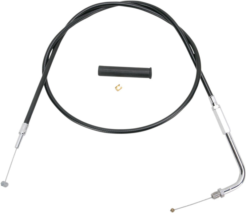 Drag Specialties Black Vinyl Throttle/Idle Cable #4330348B