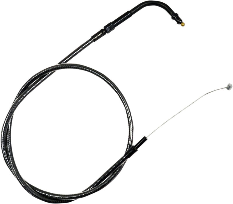 Midnight Braided Handlebar Throttle Cable