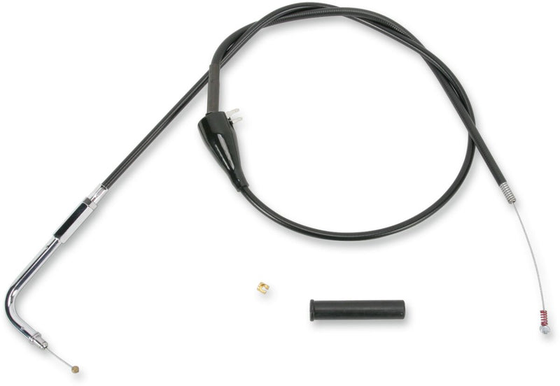 Drag Specialties Black Vinyl Cable Fits Harley-Davidson Softail Models 2008-2011