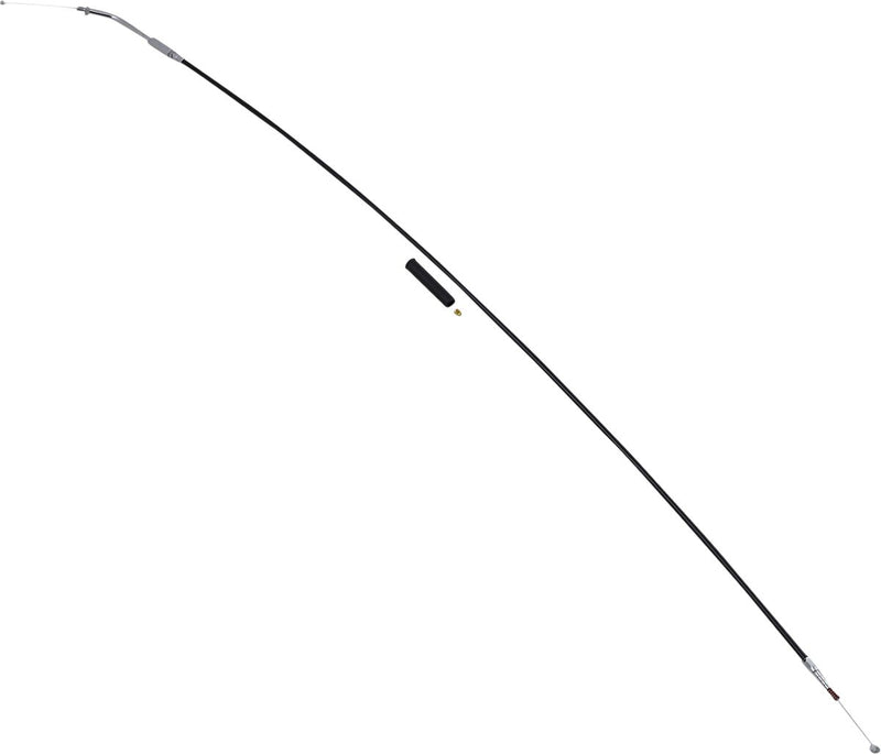 Drag Specialties Black Vinyl Cable - Idle, Each for Harley-Davidson Touring, Softail, Sportster & Dyna 1988-1995