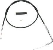Drag Specialties Black Vinyl Cable Fits Harley-Davidson Dyna, Softail, Sportster, Touring, V-Rod Models 1996-2022