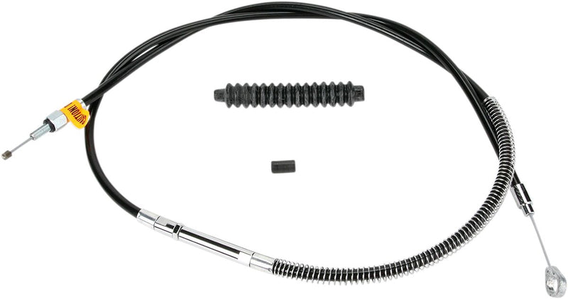 Barnett High-efficiency Black Vinyl Clutch Cable - Standard, Each for Harley-Davidson Dyna 2006-2017