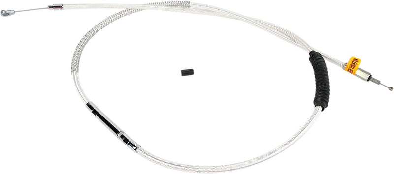 Barnett High-efficiency Black Vinyl Clutch Cable - Alternate Length, +76 mm (3"), Each for Harley-Davidson Dyna 2006-2017