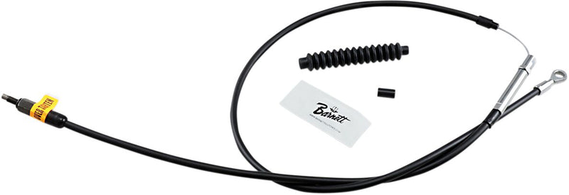 Barnett High-efficiency Black Vinyl Clutch Cable - Standard, Each for Harley-Davidson Sportster 1996-2003