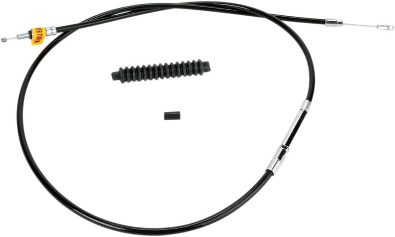 Barnett High-efficiency Black Vinyl Clutch Cable - Alternate Length, +15,2 cm (6"), Each for Harley-Davidson Sportster 1986-2003