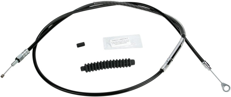 Barnett High-efficiency Black Vinyl Clutch Cable - Each, +15,2 cm (6"), Alternate Length for Harley-Davidson Touring 1989-2006