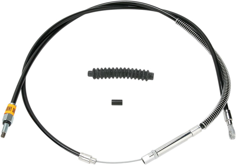 Barnett High-efficiency Black Vinyl Clutch Cable - +15,2 cm (6"), Each, Alternate Length for Harley-Davidson Touring, Softail, Dyna & FXR 1987-2006
