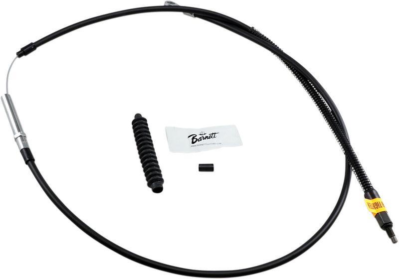 Barnett High-efficiency Black Vinyl Clutch Cable - Each, Alternate Length, +15,2 cm (6") for Harley-Davidson Sportster 2007-2020