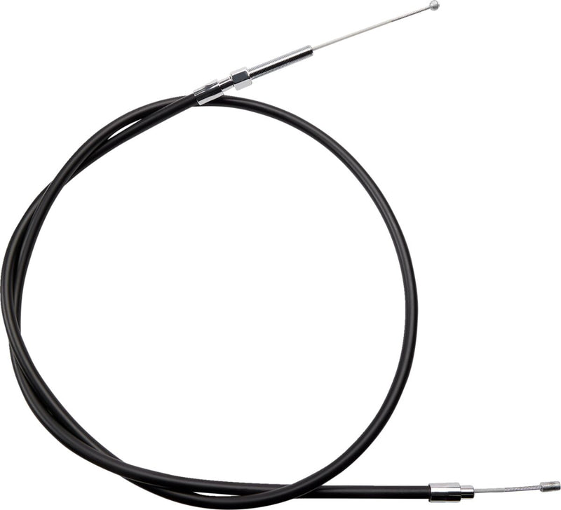 Drag Specialties High-efficiency Black Vinyl Clutch Cable - Standard, Each for Harley-Davidson Touring, Softail & Dyna 1970-1985