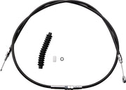 Drag Specialties High-Efficiency Black Vinyl Clutch Cable Fits Harley-Davidson Dyna, Softail, Sportster, Touring Models 1986-2013