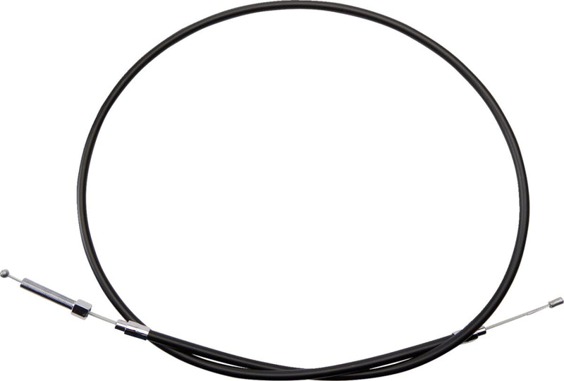 Drag Specialties High-efficiency Black Vinyl Clutch Cable - Standard, Each for Harley-Davidson Touring & FXR 1980-1982