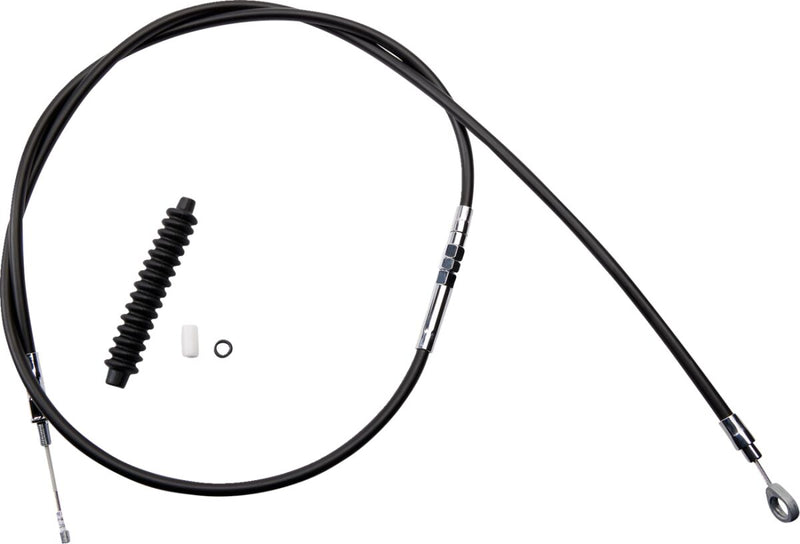 Drag Specialties High-Efficiency Black Vinyl Clutch Cable #4321210HE