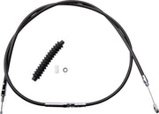 Drag Specialties High-Efficiency Black Vinyl Clutch Cable Fits Harley-Davidson Dyna, Softail, Sportster, Touring Models 1986-2013
