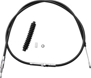 Drag Specialties High-Efficiency Black Vinyl Clutch Cable Fits Harley-Davidson Dyna, Softail, Sportster, Touring Models 1986-2013