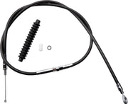 Drag Specialties High-Efficiency Black Vinyl Clutch Cable Fits Harley-Davidson Sportster Models 2004-2022