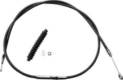 Drag Specialties High-Efficiency Black Vinyl Clutch Cable Fits Harley-Davidson Dyna, Softail Models 2006-2017