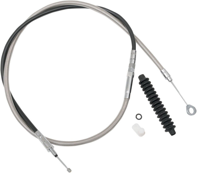 Drag Specialties High-Efficiency Braided Stainless Steel Clutch Cable #5322309HE